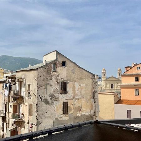 Pres Du Vieux Port Studio Terrasse Vue Degagee Eglise De Saint Jean Bastiya Dış mekan fotoğraf