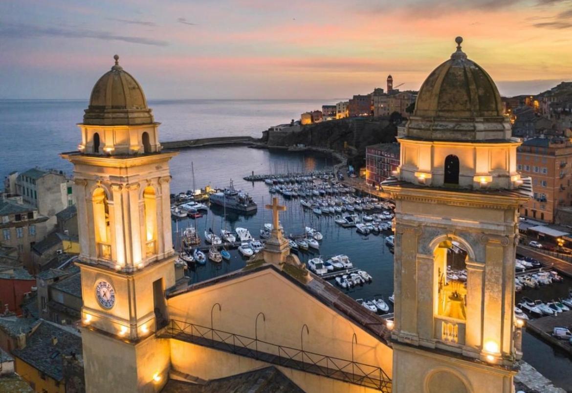 Pres Du Vieux Port Studio Terrasse Vue Degagee Eglise De Saint Jean Bastiya Dış mekan fotoğraf